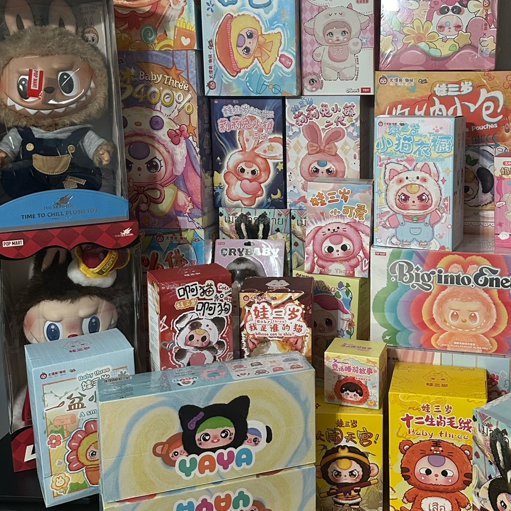 Pop mart Labubu BB3 miniso Disney and more